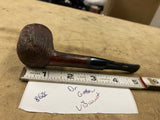Dr. Grabow Viscount tobacco Smopking pipe rusticated brown briar bowl Estate