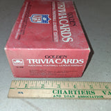 Vintage 1984 Golden Trivia Cards NFL Football Game Expansion Set 216 Cards Box