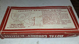 Royal Coronet Green Bi-Flector Bug Reflector Disc Box Vtg Auto Acc 40's Hot rod!