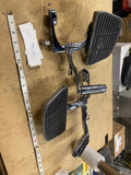 Adjustable Passenger Floorboard Mounts Brackets harley Touring Heritage Softail