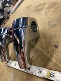 3" Chrome Custom Pullback Risers 1" bars Harley Softail Dyna Sportster chopper