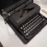 1939-1941 Royal Arrow Typewriter Case | Black Crinkle Finish Hemingway Portable!