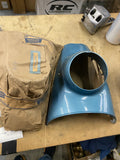 Zundapp Bella scooter Headlight Nacelle Bezel Cover NOS OEM F3025 Blue Vintage
