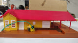 Vintage Bachmann HO Scale Lighted Freight Station 46216 Grovemont NIB