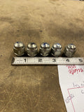 01-23 Honda Goldwing GL1800 GL 1800 GENUINE Rear Rim Wheel Lug Nut Set (5) Lugs