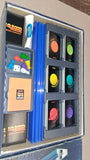 Vtg Pressman Trivia Adventure Board Game 1983 Space Theme Complete Set Family