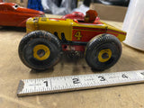 Marx Vintage Tin Litho No.4 Windup Midget Racer Car Toy Boattail Indy 30's Colle