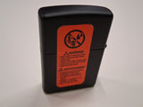 Vintage 2010 Zippo Matte Black Custom 17th Anniversary Lighter  Unfired Mint NOS