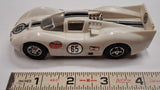 Vtg 1967 Ideal Motorific Chaparral 2 Body Shell & Chassis CZ-2596 - Intact Wing