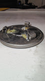 1980's Cadillac Seville DeVille Wire Wheel Center Cap Burgundy Gold Crest 6736