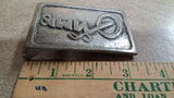 VINTAGE MMA Modified Motorcycle Assoc Belt Buckle No 0030 San Jose Just Leather