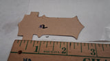 Vintage Harley Patent Decal Flat Foil Aluminum Oil Tank Battery Box WLA Knuckle