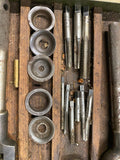 USA Vintage Threadwell Screwplate Tap & Die Set Tools Wrenches handles Box 50's
