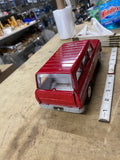 Tonka Fire Chief Jeep Truck Vintage 1960 Metal Toy Red Collector's Item