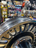 Harley OEM 28-Spoke Touring Wheels Set Chrome Black 2009^ FLH Glide Limited 16-