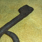 Museum Quality Antique Hand Forged Iron Ox Yoke Key Primitive Americana Art 1800