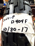 Front Dunlop D404F 140/80-17 Tire 2003–2009 Honda Kawasaki Yamaha Date Code 3801