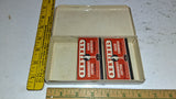 Vintage Sentinel Utility First Aid Kit Tin Metal Box USA Cleveland Ohio 1940s