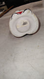 Vintage Ceramic Santa Claus Tea Light Votive Candle Holder Christmas 5"