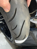 Black Talon Front Wheel Tire Avon Harley Touring 3.5x19 OEM Street Road glide FL