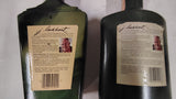 Vintage Jim Beam Wildlife Decanters Gray Fox & Scarlet Tanager Set Empty