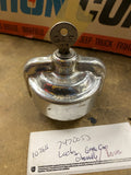 Vintage GM Locking Gas Cap 7470053 Chevelle Nova Buick Olds W Key OEM Chevy
