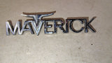 1970-1977 Ford Maverick Chrome Fender Script Emblem Badge 6250399