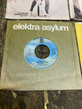 Vtg 7" 45 RPM Vinyl Record Lot 4 Rick Springfield Joe Walsh Greg Kihn lifes been