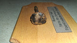 Ancient Roman Iron Nail Artifact 1st-5th Century AD Found Near Bath Eng Plaque
