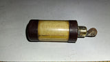 Vintage 1940s Erin Brew Beer Advertising Bottle Pocket Lighter Cleveland Ohio