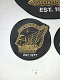 Lot of 3 Honda Gold Wing Road Riders GWRRA Motorcycle Patches, New 4-9.75"