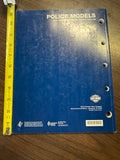 2011 Harley Police Models Parts Catalog