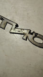 1968 Pontiac 250 Fender Emblem Script OEM 3927480 489853