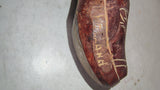 Vtg Hand Carved Dutch Wooden Shoe Souvenir Clog Holland Folk Art