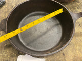 Wagner 10 1/2" Cast Iron Chicken Frying Pan 1891 Collectible USA 100 years Comm