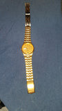Vintage Seiko Quartz Men Day Date Watch 7N43-8A39 Box As Is Untested Repair Lot