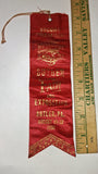 1930 Butler Fair PA Second Premium Award Ribbon - BF Harrison Co Poultry Show