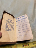 1941 US Armed Forces Army Marines New Testament WWII Vintage Military Bible Vtg