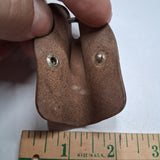 Vintage Chevrolet Schade Brothers Irwin PA Leather Key Case Wallet 1950s Fob