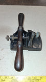 Vintage Stanley No 12 3/4 Veneer Scraper Plane Complete 1920s Rosewood Bottom