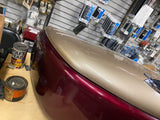 Saddlebags OEM Kawasaki Vn1500 Nomad Factory Hard Bags Motorcycle Burgandy champ