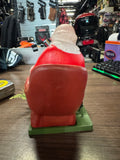 vintage 1950s 1960s tabletop Santa Claus plastic blow-mold figurine