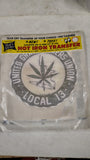 Vintage 1968 Rats Hole Iron On Transfer United Grass Growers Union Local 13 NOS