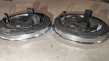 Pair 1979-1985 Buick Riviera 15" Wire Wheel Hubcap Center Cap Emblems OEM x2