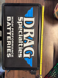 Drag Specialties High Performance Batteries display LIGHT UPS