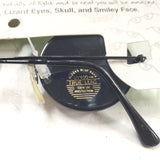 Vintage Looney Lenses Hologram 3d Skull Sunglasses Spooky Funny Gift Round
