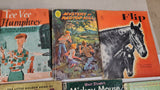 Vintage Childrens Book Game Lot 1940s 1960s Little Golden Books Humpty Dumpty