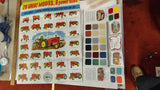 Vintage Mid Century Ephemera Lot Massey Harris Benjamin Moore 1960 PA License