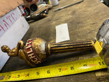 Vintage Schlitz Beer Tap Handle 9.5" Golden Girl Goddess Breweriana Advertising