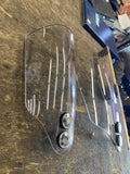 Ghost Hand Guards Harley Dyna Touring Softail Sportster Clear Memphis Shades?